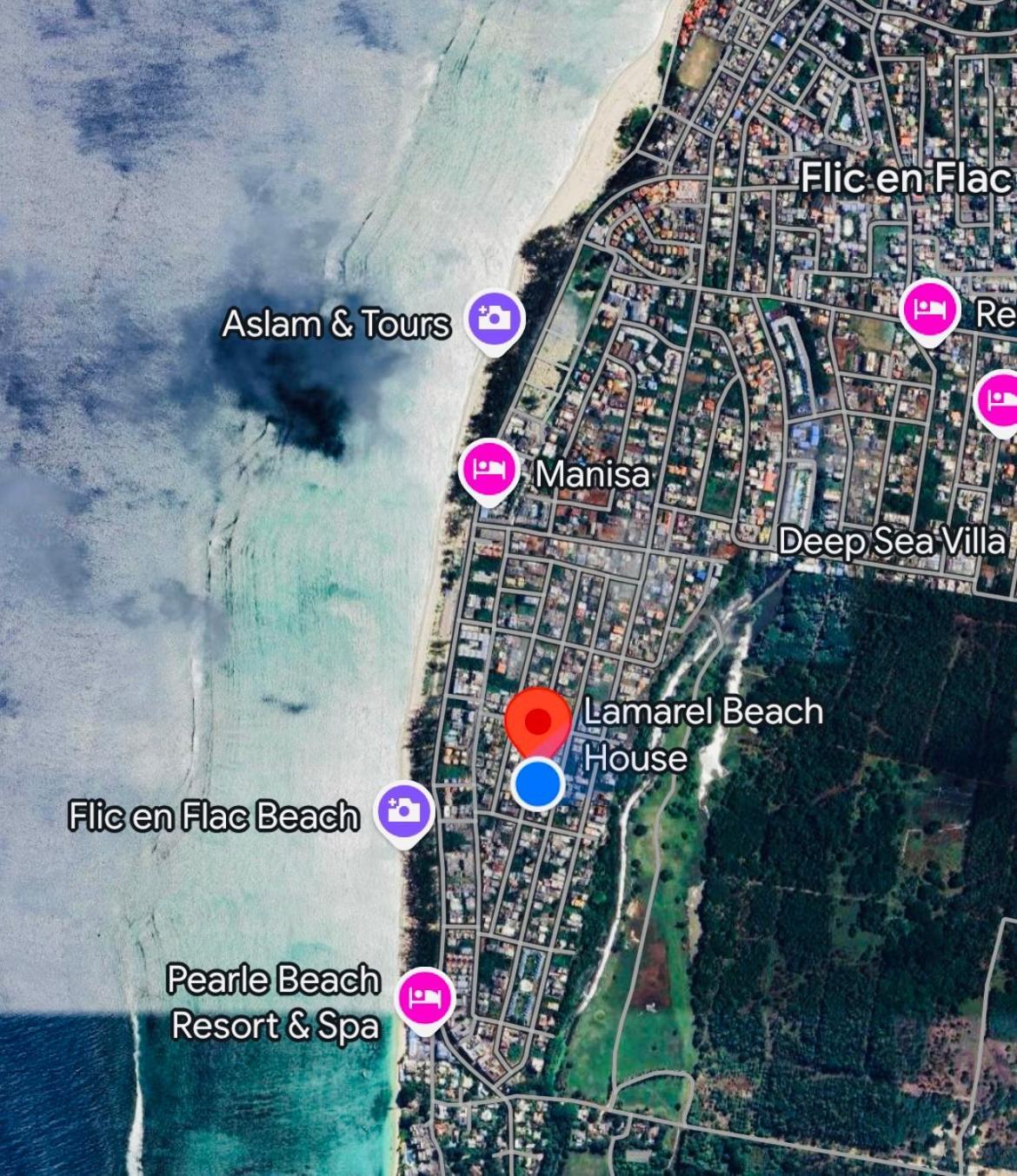 Lamarel Beach House Flic en Flac ภายนอก รูปภาพ